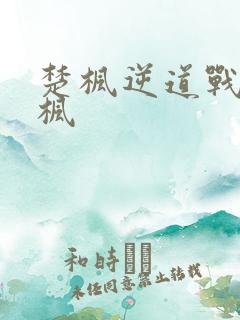 楚枫逆道战神楚枫