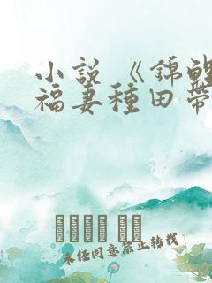 小说 《锦鲤小福妻种田带飞全家》