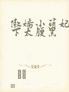 傲娇小萌妃:殿下太腹黑