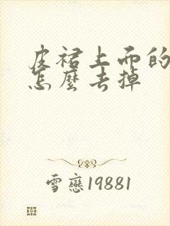 皮裙上面的污渍怎么去掉