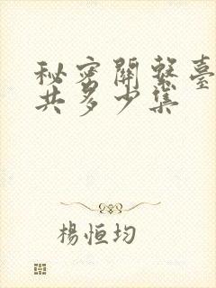 秘密关系台剧一共多少集