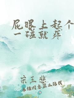 屁眼上起个疙瘩一碰就疼