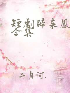 短剧归来凤栖处合集