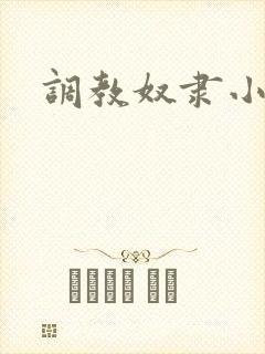 调教奴隶小母狗