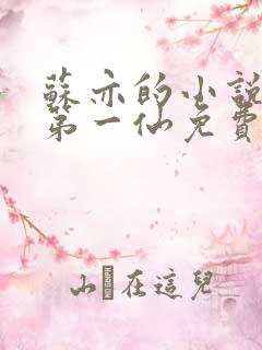 苏亦的小说剑道第一仙免费阅读