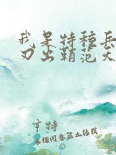我是特种兵之利刃出鞘范天雷