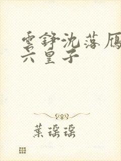 云铮沈落雁无敌六皇子