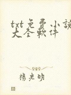 txt免费小说大全软件