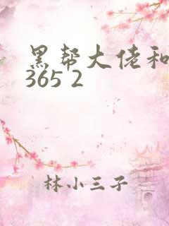 黑帮大佬和我的365 2