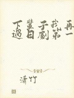 下辈子我再好好过日剧第一季