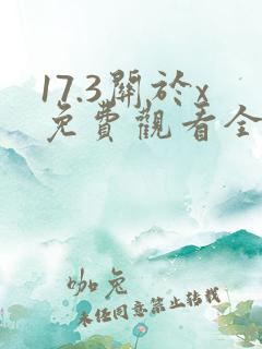 17.3关于x免费观看全集国语