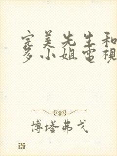 完美先生和差不多小姐电视剧剧情介绍