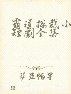 霸道总裁小娇妻短剧全集