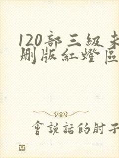 120部三级未删版红灯区四季