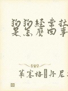 狗狗经常拉软便是怎么回事