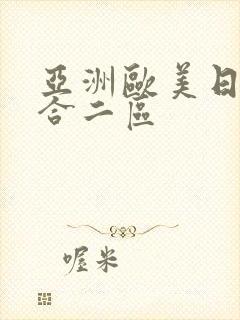 亚洲欧美日韩综合二区