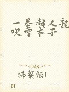 一拳超人龙卷和吹雪本子