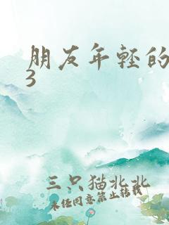 朋友年轻的妈妈3