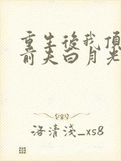 重生后我顶替了前夫白月光纪琛