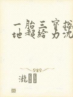 一胎三宝总裁爹地超给力沈琉璃顾