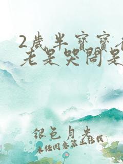 2岁半宝宝夜里老是哭闹是怎么回事