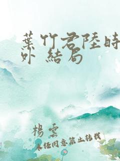 叶竹君陆时琛番外 结局