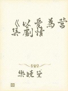 《以爱为营》分集剧情
