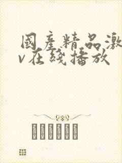 国产精品激情av在线播放