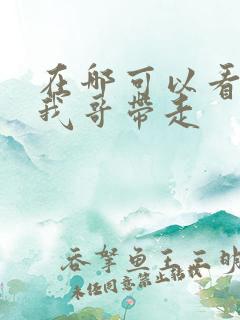 在哪可以看快把我哥带走