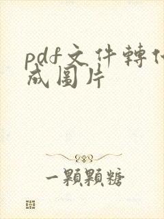 pdf文件转化成图片