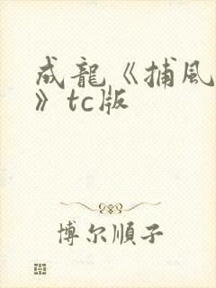 成龙《捕风追影》tc版