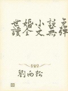 世婚小说免费阅读全文无弹窗