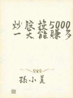 炒股投5000一天能赚多少
