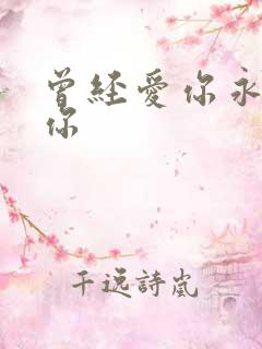 曾经爱你永远爱你