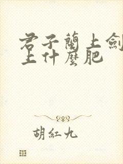 君子兰上剑应该上什么肥