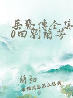 岳飞传全集200回刘兰芳