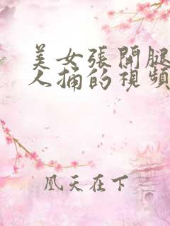 美女张开腿让男人捅的视频