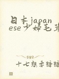 日本japanese少妇毛茸茸