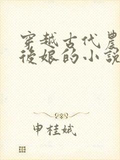 穿越古代农家成后娘的小说