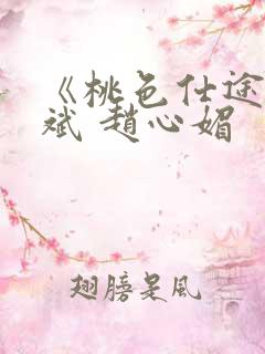 《桃色仕途》陈斌 赵心媚