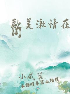 欧美激情在线男同