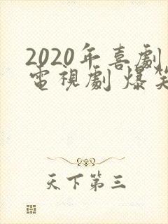 2020年喜剧电视剧 爆笑前十名