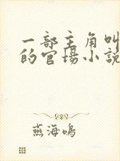 一部主角叫刘峰的官场小说
