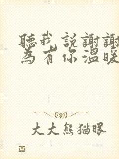 听我说谢谢你因为有你温暖了四季歌词