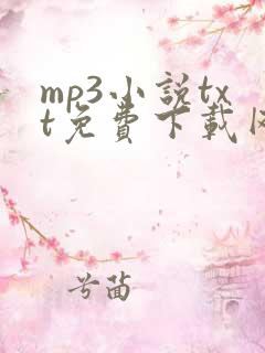mp3小说txt免费下载网站