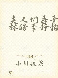 夫人们垂青的我林皓李静怡免费阅读