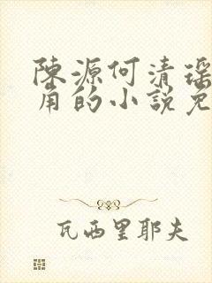 陈源何清瑶是主角的小说免费阅读