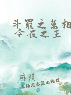 斗罗之万相斗罗 今夜之主