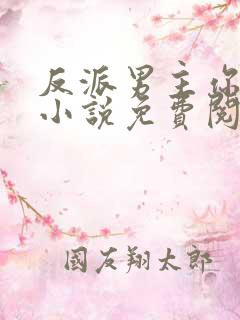 反派男主你好坏小说免费阅读