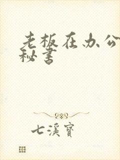 老板在办公室和秘书